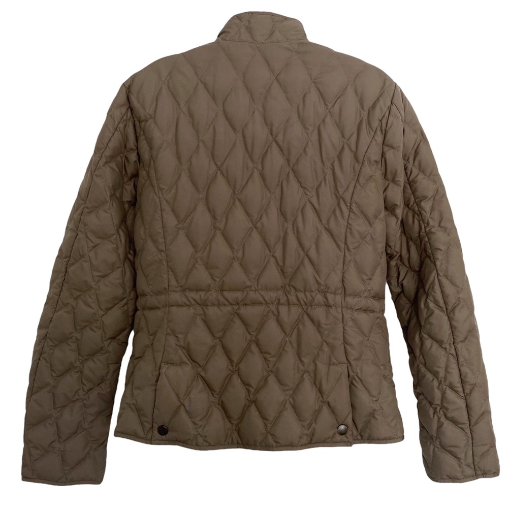 Quilted Chore Coat Down Jacket Cargo Pockets - Picture 3 of 12